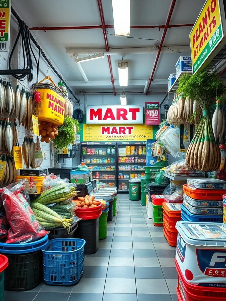 Agro Mart Ambangan Heights – Kedai Makanan Haiwan / Alat Pancing / Baja / Pet Shop / Dedak