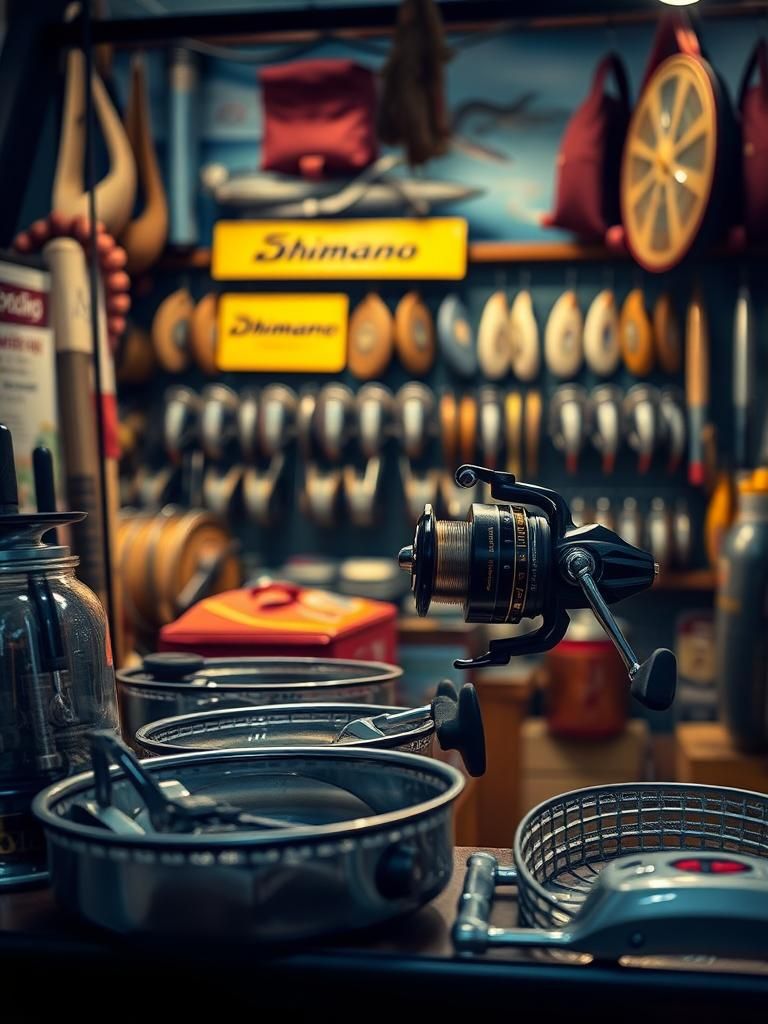 Ansuran mesin pancing shimano & daiwa