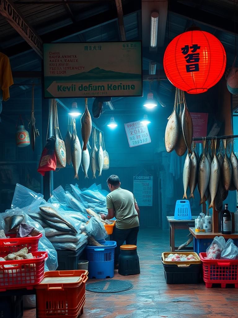 Kedai Pancing Terbaik di Batu Arang