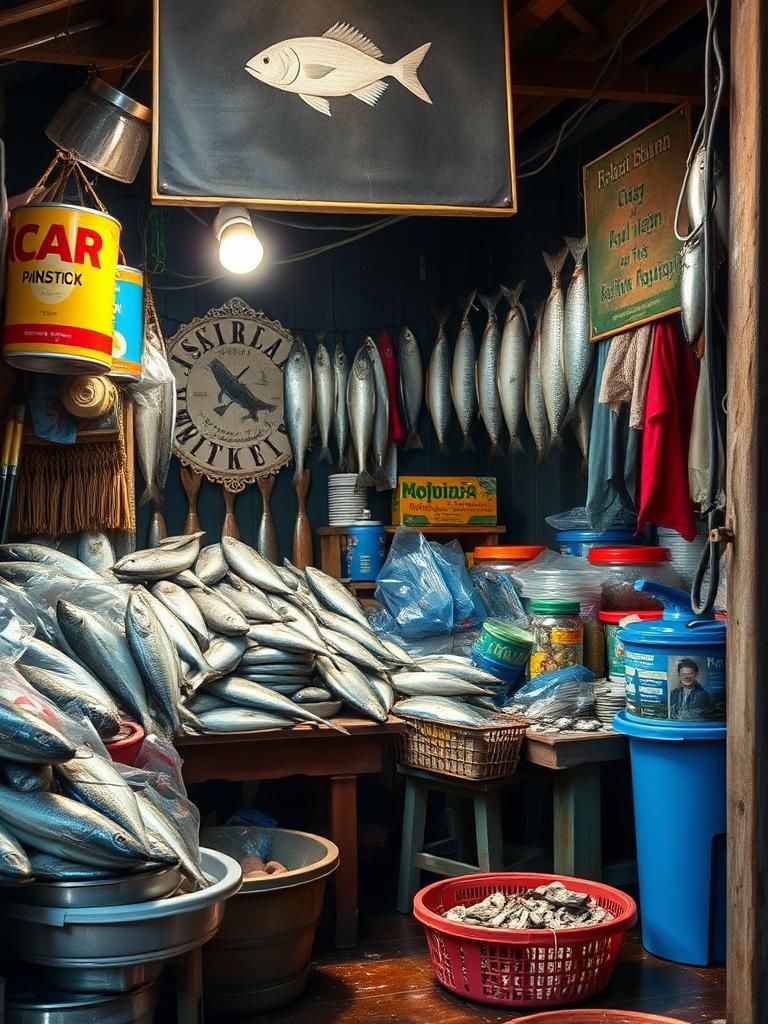 Kedai Pancing Terbaik di Gurun