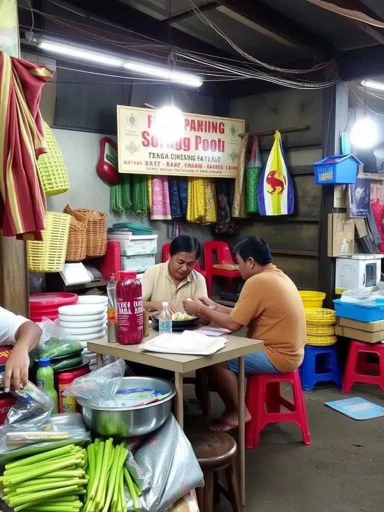 Kedai Pancing Terbaik di Kampung Simpang Renggam