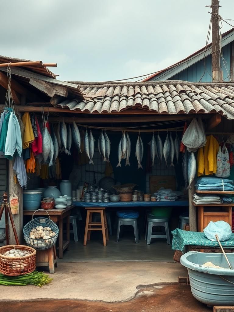 Kedai Pancing Terbaik di Kampung Sungai Ara