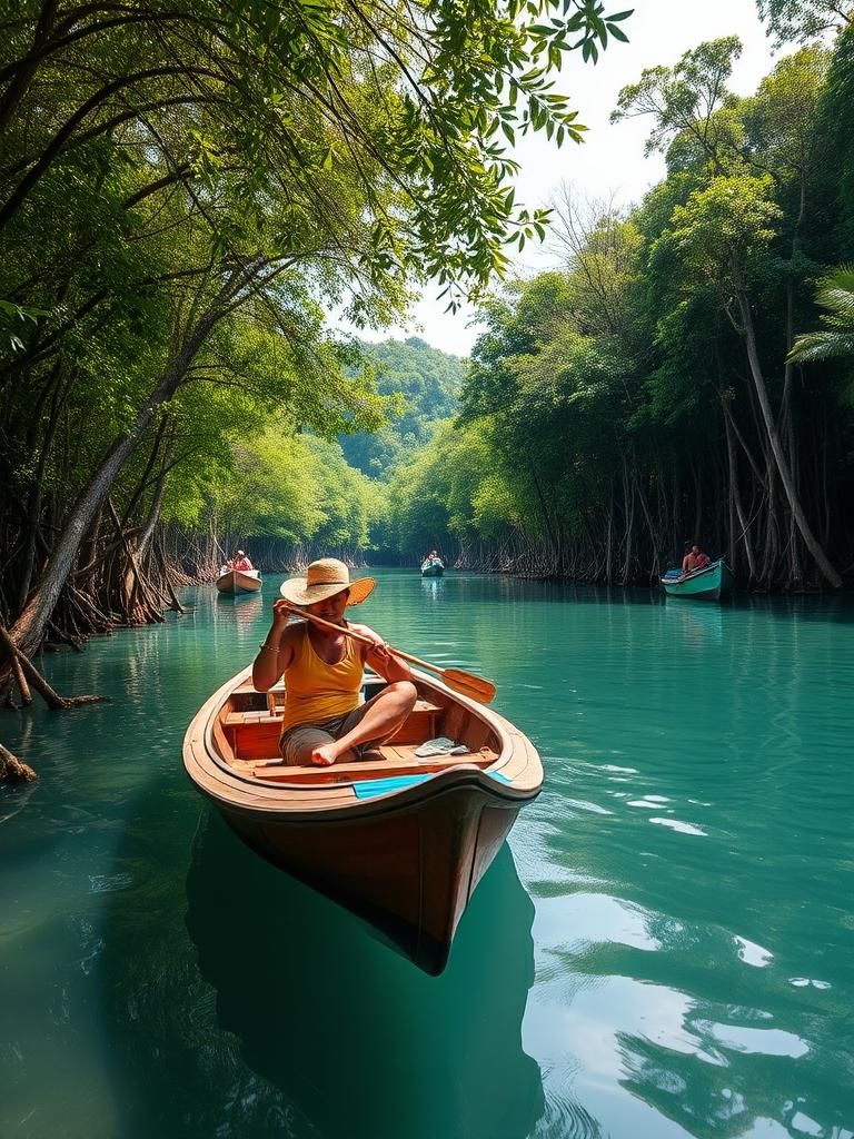 Mangrove Tour By Kilim Karst Geoforest Park, Private Snorkeling & Langkawi Fishing Trip