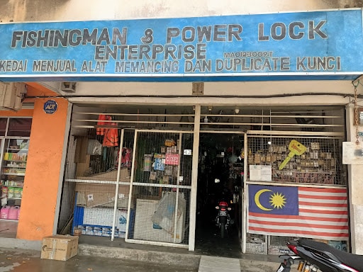 Fishingman & power lock