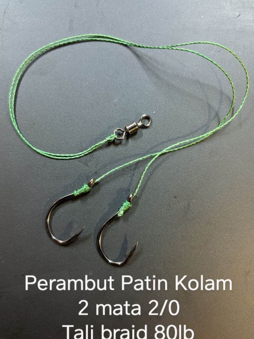 kedai perambut pancing kolam