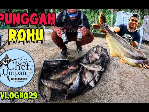 kolam memancing sentuhan omeh