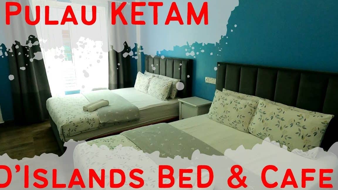 pulau ketam disland beds cafe