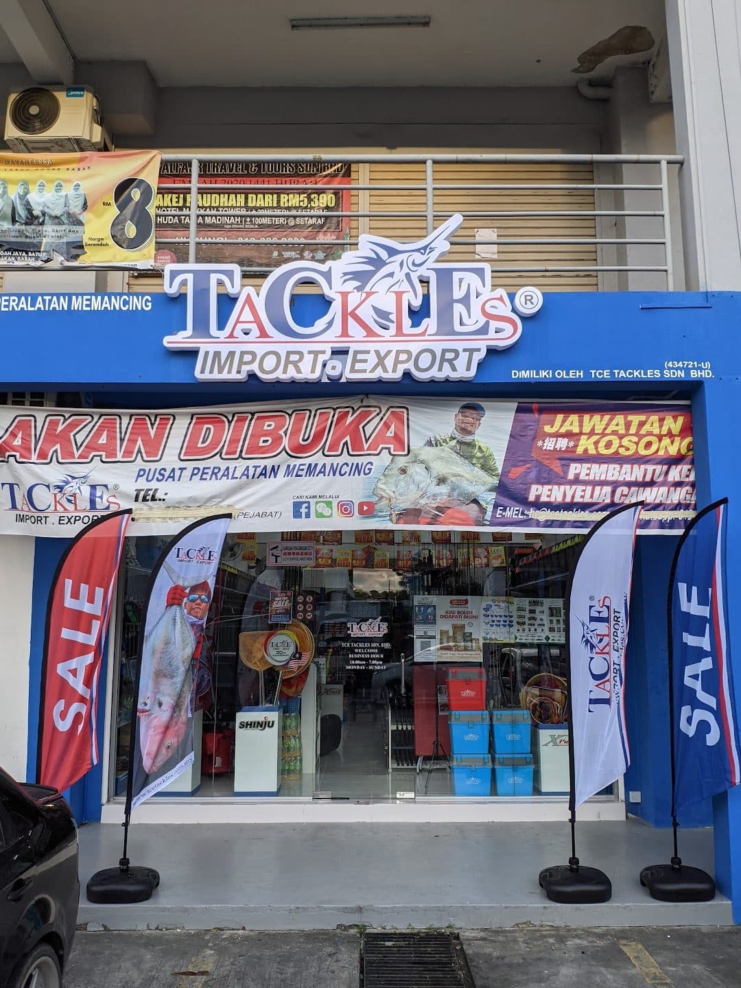 tce tackles sandakan bdr megah jaya